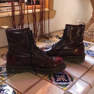 Vegan leather Dr Martens